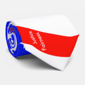 Krawatte für vertikale US Flagge (Gerollt)