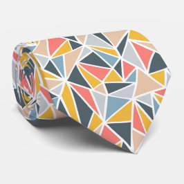 Krawatte für Vintage geometrische Dreiecke