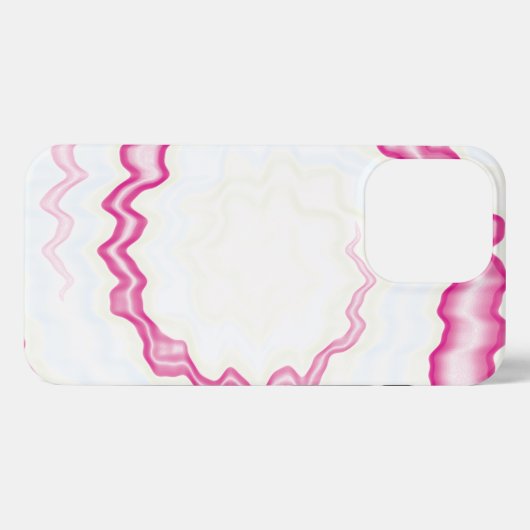 Krawatte gefärbt groovy funky Retro schwingend sch iPhone Hülle (Rückseite (Horizontal))