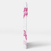 Krawatte gefärbt groovy funky Retro schwingend sch iPhone Hülle (Rechte Seite)