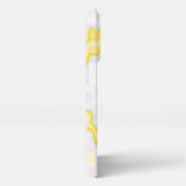 Krawatte gefärbt groovy funky Retro schwirl farbig iPhone Hülle (Rechte Seite)