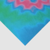 Krawatte gefärbt groovy funky Retrowirl cool Seidenpapier (Detail)