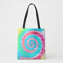 Krawatte gefärbt groovy funky Retrowirl cool Tasche