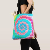 Krawatte gefärbt groovy funky Retrowirl cool Tasche (Von Nahem)