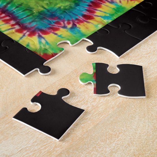 Krawatte gefärbtes "fliegender Augapfel-" Puzzle (Seite)