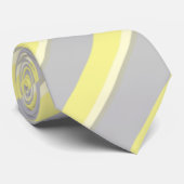 Krawatte Gelb graue Krawatte grau (Gerollt)
