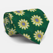 Krawatte - Gelber afghanischer Tag (Gerollt)