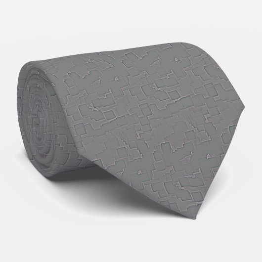 Krawatte "Geometrische Kunst" (Gerollt)