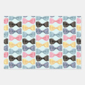 Krawatte Geschenkpapier Set (Vorderseite)