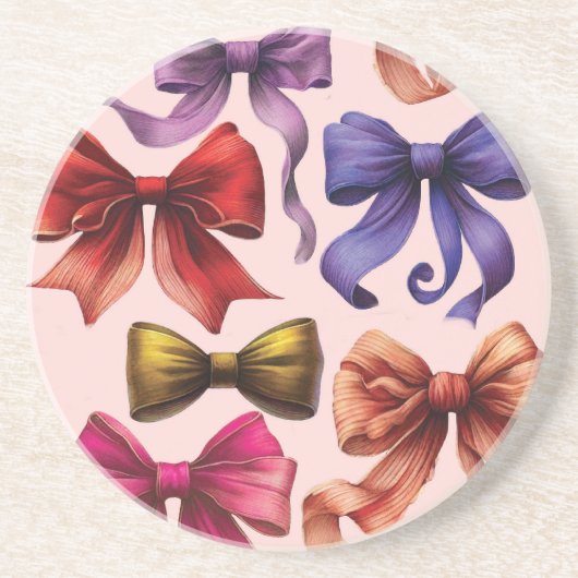 Krawatte Getränkeuntersetzer (Vorne)