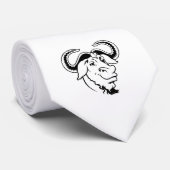 Krawatte GNU (Gerollt)