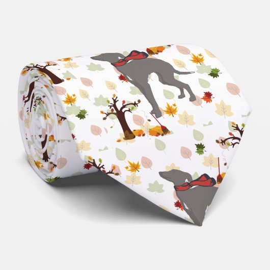 Krawatte Greyhound Fall Mens (Gerollt)