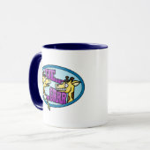 Krawatte-Grrr Tasse (Vorderseite Links)