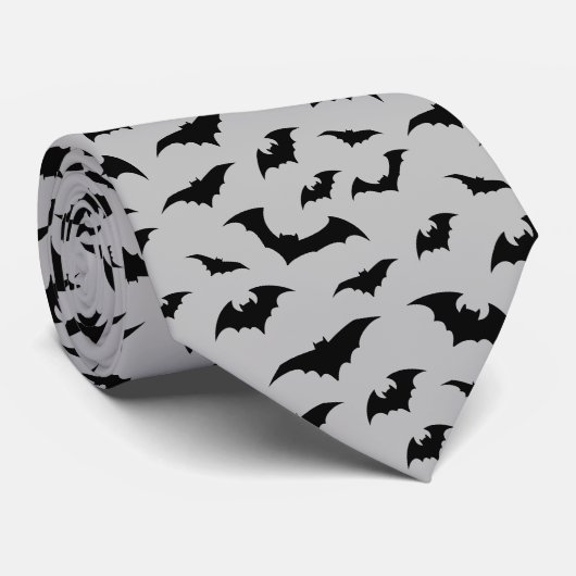 Krawatte-Halloween-Fledermäuse Krawatte (Gerollt)