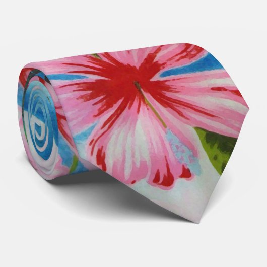 Krawatte hawaiianischer Szenen (Gerollt)