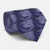 Krawatte Hurrikan - Marine (Gerollt)