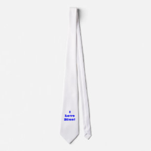 Krawatte I Liebe Blau