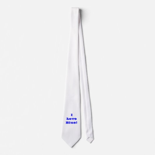 Krawatte I Liebe Blau (Vorderseite)