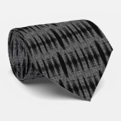 Krawatte Icicles - Black (Gerollt)