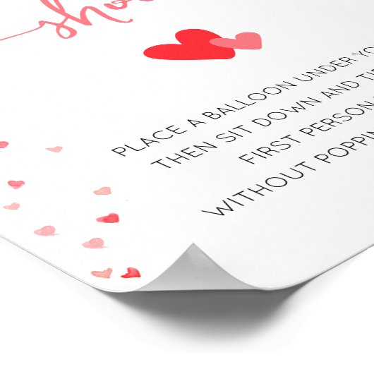 Krawatte Ihr Schuhputzschild Poster (Ecke)