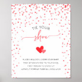 Krawatte Ihr Schuhputzschild Poster (Vorne)