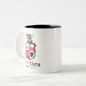 Krawatte im Blut - Erste Tasse (Vorderseite Links)