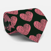 Krawatte im Herzen (Gerollt)