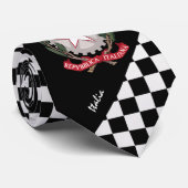 Krawatte in kontrolliertem Italien, italienische F (Gerollt)