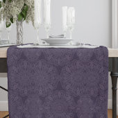 Krawatte-in-Purpura-Muster waren Refraktion Kurzer Tischläufer