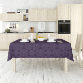 Krawatte-in-Purpura-Muster waren Refraktion Tischdecke