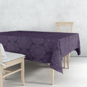 Krawatte-in-Purpura-Muster waren Refraktion Tischdecke