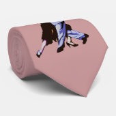 Krawatte inv abstrakte Paare (Gerollt)