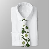 Krawatte-Irisches Kleeblatt Krawatte (Gebunden)