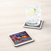 Krawatte-it-On-Birnen Getränkeuntersetzer (Rechte Seite)