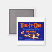 Krawatte-it-On-Birnen Magnet (Vorderseite/Rückseite)