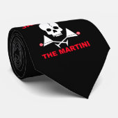 Krawatte - JACKASS, der Martini (Gerollt)