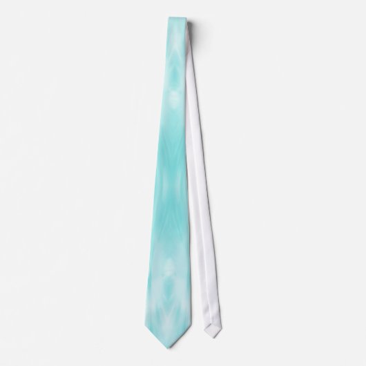 Krawatte Kaboom Stretch - Aqua (Vorderseite)