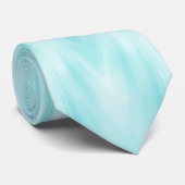 Krawatte Kaboom Stretch - Aqua (Gerollt)