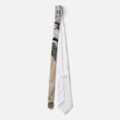 Krawatte Kabuki (Rückseite)