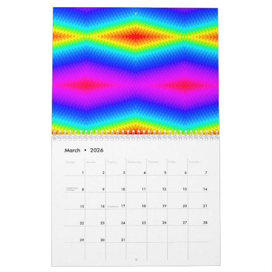 Krawatte Kalender (Mär 2026)