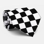 Krawatte Karo (Gerollt)