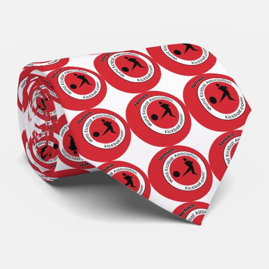 Krawatte - Kickball Logo (Gerollt)