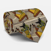 Krawatte KniensAnubis (Gerollt)