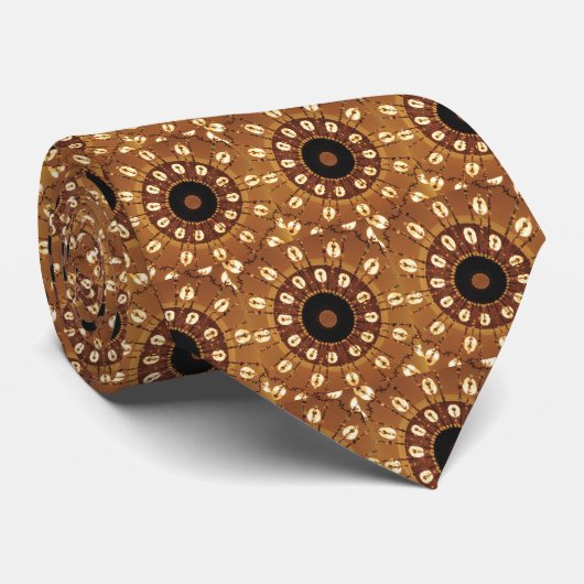 Krawatte "Kronleuchter Abstrakt" (Gerollt)