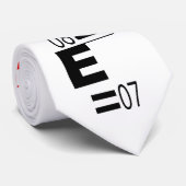 Krawatte - Landvermessungspersonal liest Krawatte (Gerollt)