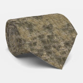 Krawatte Leather Look Snakeskin (33) (Gerollt)