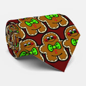 Krawatte - Lebkuchen-Mann (Gerollt)