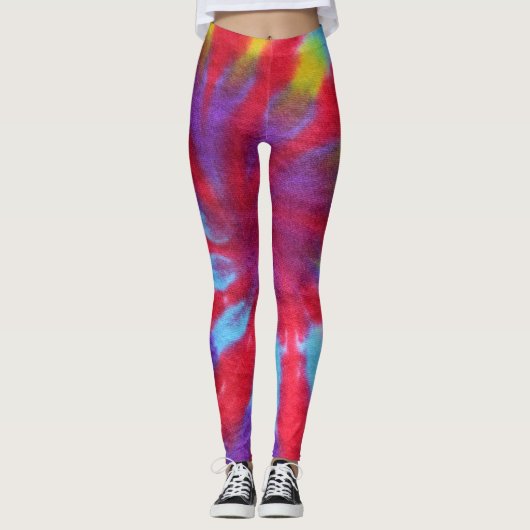 Krawatte Leggings (Vorderseite)