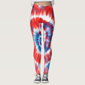 Krawatte Leggings (Vorderseite)