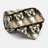 Krawatte Lemur2 (Gerollt)